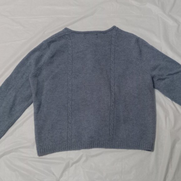 Vintage KS-Sport Knit-Set Women’s 100% Lambs Wool Sweater / Cottage Core - Picture 7 of 10